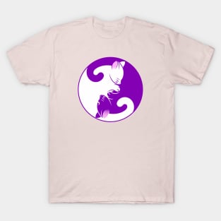 Yin Yang Kitties T-Shirt